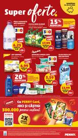 Catalog Penny săptămâna 42 Pagină 24: Perla Harghitei apă minerală €6,25, Silan fresh sky balsam rufe €13,99
