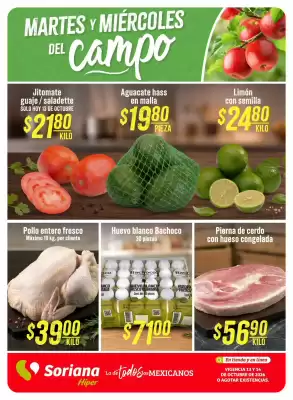 Soriana Híper (válido hasta 15-10)