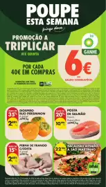 Folheto Pingo Doce semana 42 Página 1: A+ - rioja persimmon €2,49, Dom martinho - bacalhau assado a são €22,99