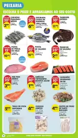 Folheto Pingo Doce semana 42 Página 4: A+ - camarão vannamei 20/30 €8,99, Aquacultura - fresco €2,49