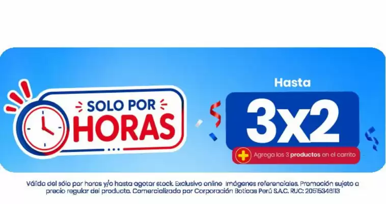 Boticas Perú (válido hasta 28-10)