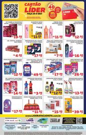 Encarte Lider Atacadista Página 4: Gel adesivo sanitário harpic c/3 aplicações €14,90, Percarbonato de sódio calisul €26,98