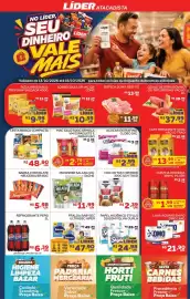 Encarte Lider Atacadista Página 1: Maionese salada €11,99, Molho de tomate €2,39