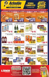 Encarte Lider Atacadista Página 2: Cafe soluvel bom jesus €5,99, Choc bis lacta branco €5,89