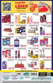 Encarte Lider Atacadista Página 4: Gel adesivo sanitário harpic c/3 aplicações €14,90, Percarbonato de sódio calisul €26,98