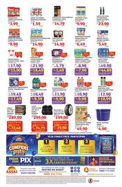 Encarte Assaí Atacadista Página 2: Manteiga com sal €14,90, Seara - coxas de frango congeladas €9,90