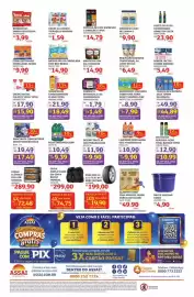 Encarte Assaí Atacadista Página 2: Manteiga com sal €14,90, Seara - coxas de frango congeladas €9,90
