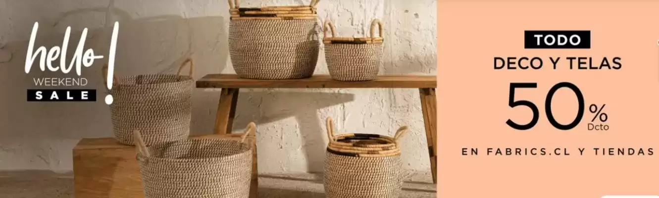 Fabrics (válido hasta 29-10)