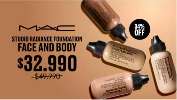 MAC Cosmetics (válido hasta 29-10)