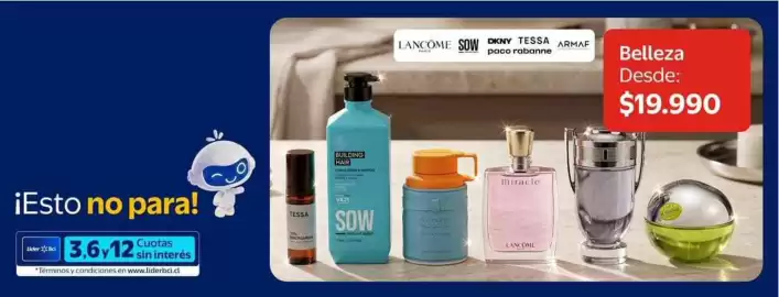 Catálogo Lider Página 2: Lancôme - dkny tessa armaf €19.990,00