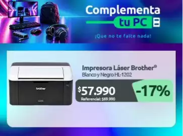 Catálogo PC Factory Página 5: Brother - impresora láser €57.990,00
