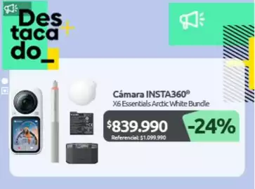 Catálogo PC Factory Página 8: Camara insta360 €839.990,00