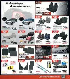 Repco catalogue Page 13: Hot Wheels Holden Licensed Car Covers €127,00, Repco Deluxe Carpet Floor Mats 4 Piece Set €29,00