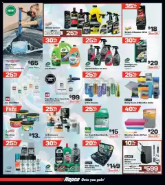 Repco catalogue Page 14: Blahst R18 Pressure Washer €599,00, Eclipse 12V 50mm Nano Polisher Kit €149,00
