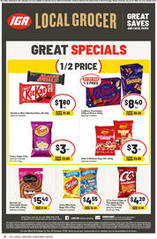 IGA catalogue week 42 Page 8: The offers displayed in this catalogue are only available at selected stores within the