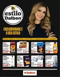 Catálogo Supermercado Dalben semana 42 Página 1: Cream Cheese Danubio €19,99, Queijo Parmesão Vigor Fatia €29,90