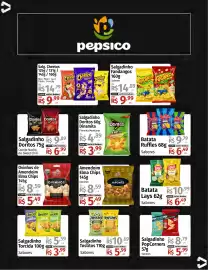 Catálogo Supermercado Dalben semana 42 Página 13: Salgadinho Doritos dinamita €3,99, Amendoim elma chips €5,49