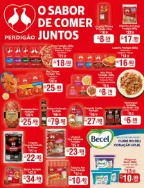 Catálogo Supermercado Dalben semana 42 Página 23: Margarina Becel €10,99, Linguiça Toscana Perdigão Na Brasa €22,99