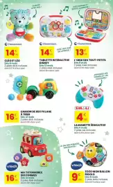 Catalogue Stokomani page 10: Vtech - ma totomobile des formes €16,99, Disney - tablette interactive €14,99