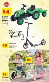 Catalogue Stokomani page 9: Trottinette 3 roues €19,99, Trottinette €49,00