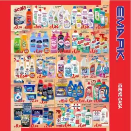 Volantino Supermercati Emark Pagina 5: scala CGEL Scal Scal Scala 0,79 €129 Svello cclg9 cl29 MYLAR PATT FACE ARRA Spe