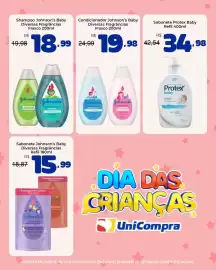 Catálogo Unicompra Página 6: Condicionador Johnson's Baby €19,98, Sabonete protex baby refil €34,98
