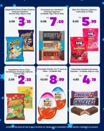 Catálogo Unicompra Página 7: Chocolate Kinder Joy T1 Azul ou Rosa €8,99