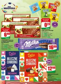 Dino gazetka tydzień 42 Strona 10: Lizak serce Lolli Argo €0,23, Czekolada MILKA €16,99