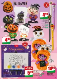 Dino gazetka tydzień 42 Strona 15: Długopis Halloween z LED €4,99, Maskotka Halloween €14,99