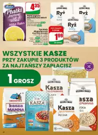 Dino gazetka tydzień 42 Strona 26: Ryż biały długoziarnisty Kuchnia Smaku €1,99, Płatki jaglane błyskawiczne Melvit €4,35