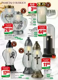 Dino gazetka tydzień 42 Strona 58: Znicz szklany zalewany Z-422 €3,99, Znicz szklany Z 1760 €17,99