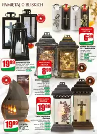 Dino gazetka tydzień 42 Strona 59: Znicz kapliczka katedra €8,99, Znicz kapliczka szklana €19,99