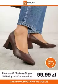 Born2be gazetka Strona 6: Klasyczne czółenka na słupku z wkładką ze skóry naturalnej Born2be €99,99