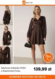 Born2be gazetka Strona 8: Satynowa sukienka Vices o kopertowym kroju €139,99