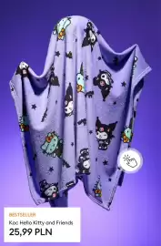 Sinsay gazetka tydzień 42 Strona 18: Koc Hello Kitty and Friends €25,99