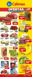 Folleto Calimax Página 1: Fud salchicha de pavo para hot dog €44,90, Burr jamón de pavo y cerdo Pic-Nic €94,90
