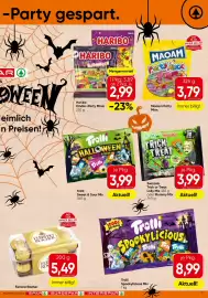 Spar Flugblatt woche 42 Seite 11: Ferrero Rocher €5,49, Trolli Sweet & Sour Mix €3,99