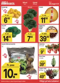 ABC Lavpris tilbudsavis uge 42 Side 2: Kalanchoe €9,98, Danske løg €6,98