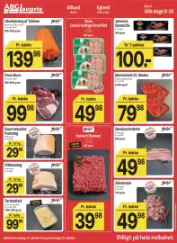 ABC Lavpris tilbudsavis uge 42 Side 5: Skinkeschnitzler €49,98, Marinerede XL Steaks €79,98