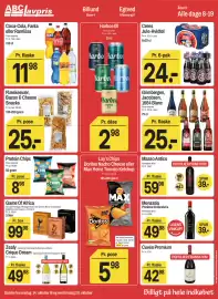 ABC Lavpris tilbudsavis uge 42 Side 7: Coca-Cola, Fanta eller Ramlösa €11,98, Ceres Jule-Hvidtøl (6-pak) €24,00