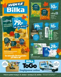 Bilka tilbudsavis uge 42 Side 1: Energy / Booster (Monster / Faxe Kondi Booster) €10,00, Oscar Pekingand €99,00