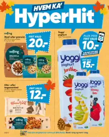 Bilka tilbudsavis uge 42 Side 2: Yoggi yoghurt €15,00, Mysli eller granola €20,00