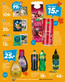 Bilka tilbudsavis uge 42 Side 33: Den Gamle Fabrik marmelade €25,00, Rynkeby Blandet Saft eller Frugt Brus €15,00