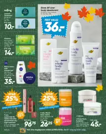 Bilka tilbudsavis uge 42 Side 38: L'Oréal Paris hudpleje €45,00, Maybelline makeup €96,75