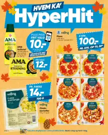 Bilka tilbudsavis uge 42 Side 4: AMA - perfekt til stegning / fedtstof €12,00, Salling Pizza (udvalg) €100,00