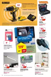 Catalogue Weldom page 10: Etagère acier galvanisé €14,90, STANDERS Valisette de 500 vis pozidriv tête fraisée €10,95