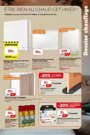Catalogue Weldom page 3: TAO HEALLUX Radiateur électrique à inertie sèche €59,90, Sika Mousse expansive €19,90