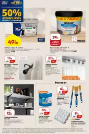 Catalogue Weldom page 7: Inspire Kit tringle à rideaux noir BALL €11,90, LUXENS Sous-couche universelle €39,90