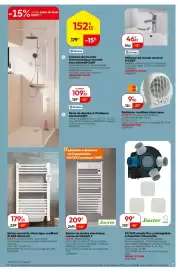 Catalogue Weldom page 9: Sensea Mitigeur de lavabo chromé M EASY €46,67, ALDEA Sèche-serviette électrique soufflant €179,25
