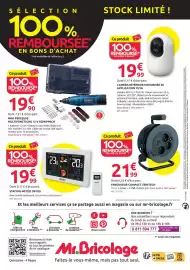 Catalogue Mr Bricolage page 4: Scheppach mini perceuse multifonctions 12 v €19,90, Optex station météo €19,99